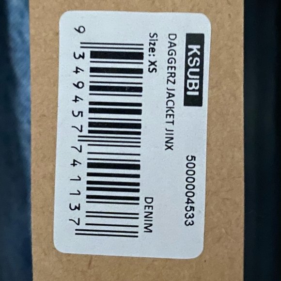 KSUBI Daggerz Jacket Jinx Jean Jacket XS - Picture 6 of 6